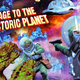 Part of the poster for Voyage to the Prehistoric Planet.